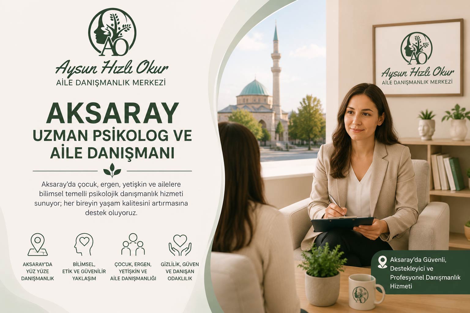 Aksaray Uzman Psikolog ve Aile Danışmanı
